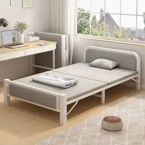 접이식 철제 침대 베드 평상 침실 길이 탄소강 더블 발코니