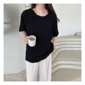 마미누리버블블라우스 반팔 여성 빅사이즈 임산부 여름 하객룩 오피스 임부복 177081