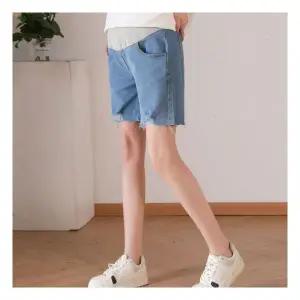 마미누리임산부 5부 청바지 복대 조절형 여름팬츠 4929 177063