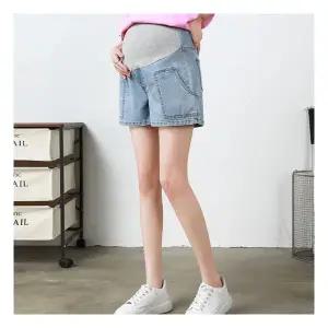 마미누리임산부 3부 청반바지 복대 조절형 여름팬츠 4926 177062