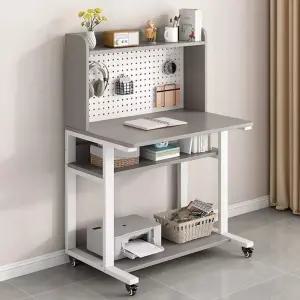 이동식 PC 책상 인용 이동식컴퓨터책상 노트북 미니 선반형 2단