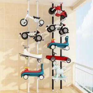진열대 선반 수납 장난감 행거 킥보드 천장지붕 자전거 거실
