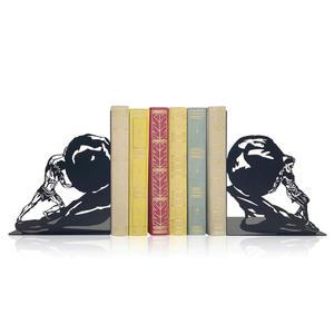 Sisyphus 조각상 장식 북엔드 - 그리스 신화에서 영감을 받은 견고하고 내구성