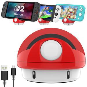 [미국배송] 닌텐도 스위치 2 / 라이트 OLED용 하이잉 도킹 스테이션 휴대용 충전 도크 위치 타입 C 포트를 콘솔로 연결합니다