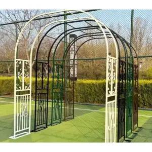 아치형구조물 덩굴 울타리 오벨리스크 조형물 철제 대형 정원 장미 블랙