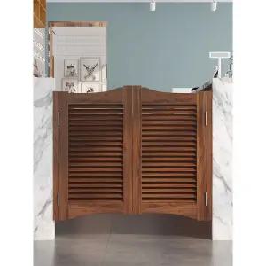 원목 스윙도어 중문 자유경첩 공간분리 주방 레스토랑