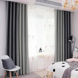 큰창 작은창 거실 암막커튼 1plus1(2장) 방풍 암막작은창