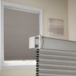 홈데모 노 드릴 도구 암막 셀룰러 쉐이드 무선 창문용 벌집 블라인드 나사 없이 쉽게 설치 가능 단열 소음