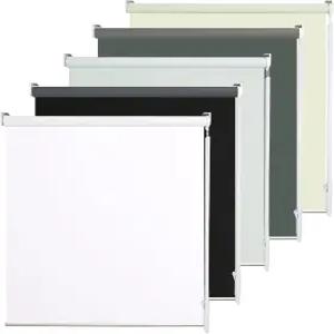 창문용 올브라이트 100 암막 무선 롤러 그늘막 단열 자외선 차단 가정 사무실 침실 문용 창문 블라인드