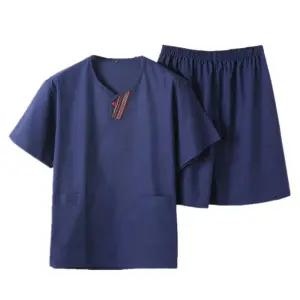 남자 개량한복 세트 여름 9부바지 5컬러 민소매 린넨 빅사이즈 편한