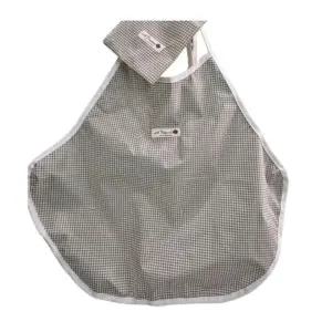 포켓 1P 앞치마 아동 세트 휴대용 방수 턱받이 요양원