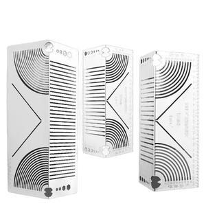 사각 파이프 벤딩 각자 멀티 곡선 직각자 눈금