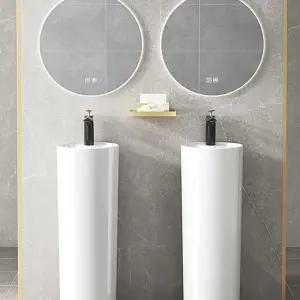 긴다리세면대 원형 미니 화장실 긴다리 DIY 탑볼 부속