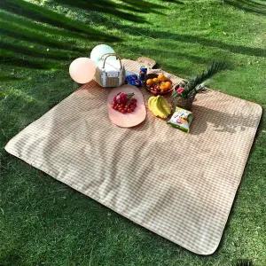 매트 방수돗자리 나들이 캠핑 체크 비치돗자리