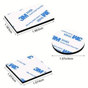 3M 강력 양면 테이프 10/30개입 가정 자동차 사무실 야외용 호환 접착 마운팅 스트립  흔적 남기지 않음