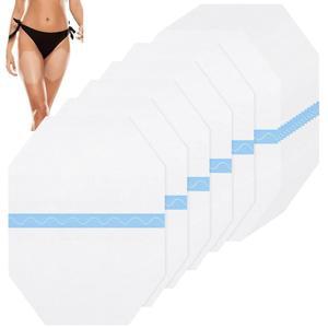 Timgle 허벅지 트 테이프 보이지 않는 방수 20.3 x 15.2cm(8 6인치) 처짐 루즈 스킨 팅 셀룰라이트 투명 바디 팔각형 여성용 다리 안쪽 50개