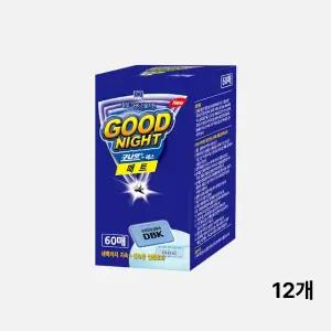 굿나잇 에스 매트 60 매 12개 킬파프 훈증기 모기 모기퇴치 매트훈중기