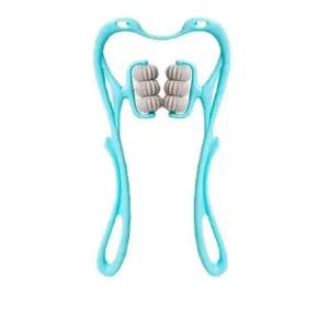 목 어깨 롤링 등 뒷목 지압 마사지기 안마기 6구 목마사지 목마사지기