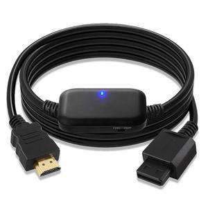 허페어 Wii에서 HDMI 케이블, Wii 어댑터, Wii2HDMI 컨버터 지원 4:3 /16:9 측면 및 닌텐도 /WiiU, 플러그 앤 플레이용 1080P /720P 스위치 -6.6FT