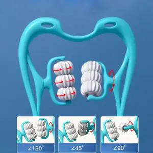 어깨 승모근 뒷목 림프 마사지볼 롤링 목지압기 목마사지 목마사지기