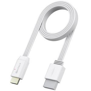 Neoteck Wii to HDMI 컨버터 1080P 5ft /150cm 케이블 TV용 내장 오디오 비디오 케이블, 플러그 앤 플레이 어댑터, Wii, U, HDTV 등과 호환 - 화이트