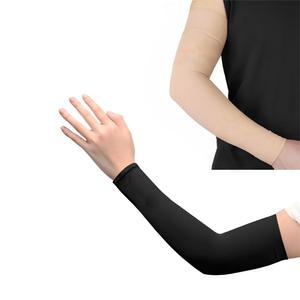 lycss 여성용 압박 팔 슬리브 2쌍: 연약한 팔을 위한 슬리밍 쉐이퍼, 지방 및 피부 톤 감소 - 통기성 있는 퍼밍