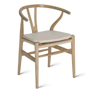 CH24 칼한센 PU 체어 다이닝 검은색 한스베그너 ch24 쿠션 전용