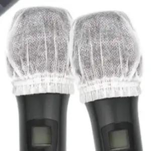 일회용 마이크 위생커버 마이크커버 흰색