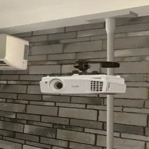 빔 프로젝트 폴 무타공 거치대 마운트 브라켓 천장