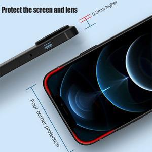 Luxury Black Silicone Matte Phone Case For 16 15 14 11 12 13 Pro Max Plus Mini Xr X Xs Cover Soft