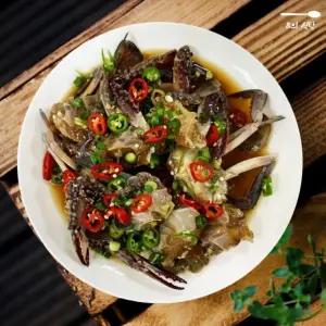 B의식탁 간장 게딱지 게내장 게장 1.6kg 간장게장 양념게장 양념게장만