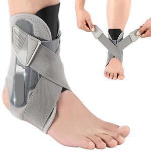 여성용 남성용 발목 지지대, 부상 회복을 위한 지지 , 아킬레스, 달리기, 하이킹, 농구, 배구, 금속 서포트 바가 있는 지지대