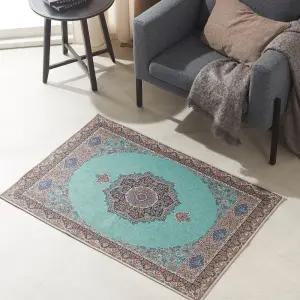 페르시안 카페트 양탄자 소형 러그