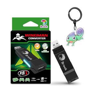 Brook Wingman XB 3 컨버터 - 게임 향상: Xbox 시리즈 X /S, One 및 PC용 무선 어댑터, 리맵 터보 기능 포함 [공식 에디션]