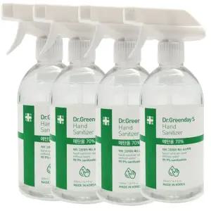 손소독제 500ml 에탄올70% 4개