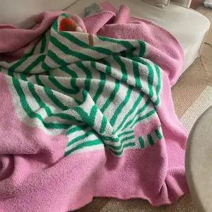 Muye 핑크 블랭킷 담요 벨벳 극세사