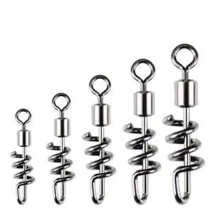 [셀러에이드]암산코리아 루어낚시용 스위블 스냅 커넥터