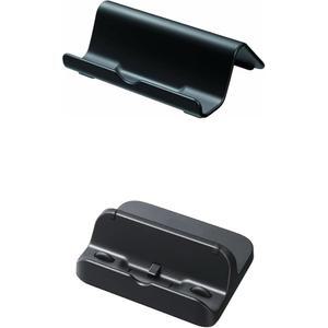 OEM 교체용 정품 게임패드 거치대 및 스탠드 도크 Wii U 핸드헬드 콘솔 콤보 팩 플러스 한정판 피규어 /토이, (블랙)