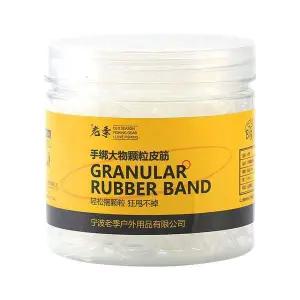 [셀러에이드]대용량 투명고무줄 1통(1000개) 직경1.5cm