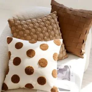 북유럽 등쿠션 정사각 쿠션커버45 쇼파쿠션 베개솜