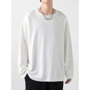 슬램덩크 남성 상의 맨투맨 솔리드 학생 긴팔 봄가을겨울 HO3