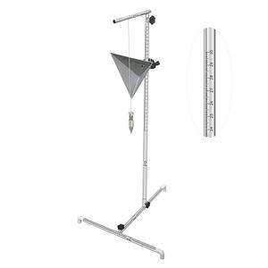 ADAS 보정 도구 자동차 레이더 조준 코너 리플렉터 키트, 스트링 눈금 0-30cm의 플럼 봅슬레이 포함, 기아 혼다 도요타 마쓰다 포드 GM 현대와 호환되는 키트.