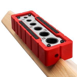 스트레이트 홀용 야카모즈 V-블록 휴대용 드릴 가이드, 90도 핸드헬드 V-드릴 핸드 드릴용 지그 파이프 가이드 로케이터, 홀 크기 3 u201313mm (1/8