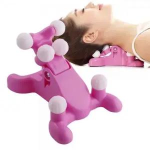 뒷목 승모근 마사지기 거북목 경추 어깨 지압 마사지 안마기