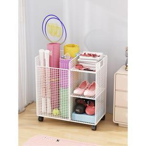 수납 요가매트 정리대 정리 정리함 폼롤러 선반 피트니스 운동기구 이동식