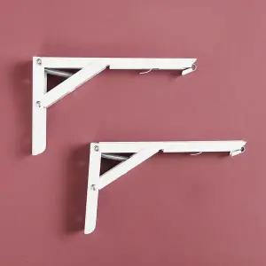가구부속품 영달 철물 벽 브라켓 접이식 선반대 2p