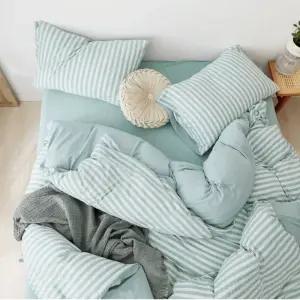 아트오브블랙 이불 커버 세트 스트라이프