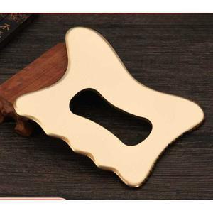 방짜유기괄사 어깨 팔 마사지 얼굴 림프 A 경락마사지 페이스