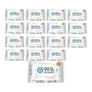 깨끗한나라 클린 손소독티슈 99.9% 휴대용 10매 20팩
