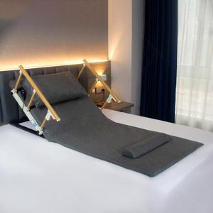 전동 모션베드 매트리스 의자 승강 회색 75 폭 등받이 기립기